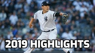 Masahiro Tanaka 2019 Highlights [upl. by Nadda]