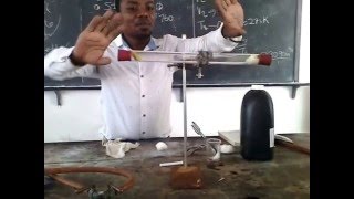 GRAHAMS LAW OF DIFFUSION CLASS EXPERIMENT [upl. by Nnahs839]