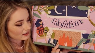 ASMR FabFitFun Winter Unboxing [upl. by Teak]