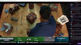 LVO 40k Finale Day 3 Nick quotYnnariquot vs Tony G quotYnnariquot Twitch Chat [upl. by Mulford]