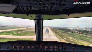 Airbus A320 A321 cockpit landing [upl. by Rojam768]