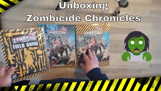 Unboxing  Zombicide Chronicles [upl. by Gladwin]