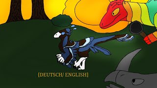 The adventures of little Nuggie DEUTSCH ENGLISH Prehistoria Roblox [upl. by Salmon923]