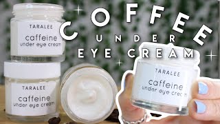 How to Make Coffee Under Eye Cream w Caffeine [upl. by Naed]