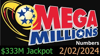 Mega Millions Winning Numbers 2 February 2024 Today Mega Millions Drawing Result Friday 2022024 [upl. by Aiynat]