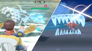 423 Ice Fang  Legends Arceus VS Scarlet [upl. by Naesar]