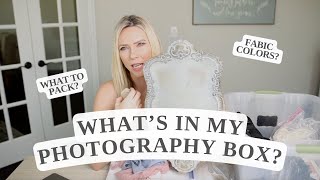 What’s in My Photography BagBox As a Wedding Photographer [upl. by Htebzil]