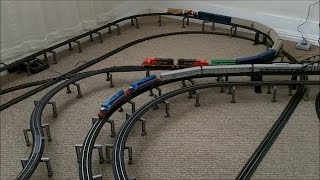 V70 Athearn and Atlas trains on power loc and ez track [upl. by Pellet]