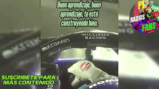 Onboard Franco Colapinto Dolorido del Estómago al final del GP de Singapur F1 radio [upl. by Jessee]