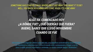 MF DOOM Gorillaz  November Has Come explicación letra subtitulada español [upl. by Nylaf]