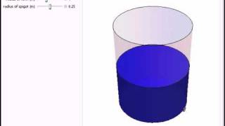 Time to Drain a Tank Using Torricellis Law [upl. by Gino]