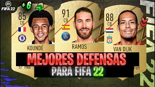 FIFA 22  LOS MEJORES DEFENSAS FUT 22🔥😱 [upl. by Mercola]