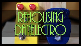 how to rehouse danelectro guitar pedal [upl. by Elsey]