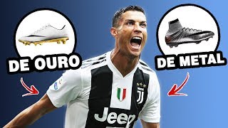 TOP 10 CHUTEIRAS ESPECIAIS DO CR7 [upl. by Noivert]