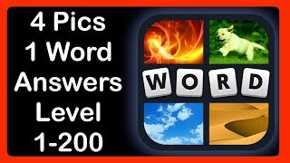 4 Pics 1 Word  Level 1200  Answers  Walkthrough [upl. by Waneta]