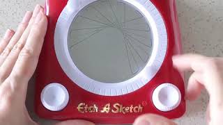 Etch A Sketch Revolution pattern demonstration [upl. by Rigdon]