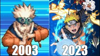 Evolution of Naruto Games 20032023 [upl. by Humbert]