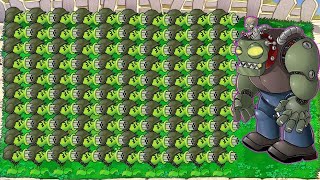 99 Gatling Pea Vs Dr Zomboss  plants vs zombies pvzgameplay pvzmod pvzhack [upl. by Mcdowell275]