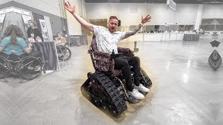 Trying All The New Wheelchair Technology At The Chicago Abilities Expo [upl. by Cinderella]