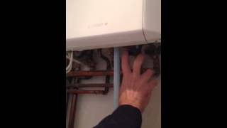 How to top up the pressure on an Ideal Logic 30kw combi boiler [upl. by Flem]