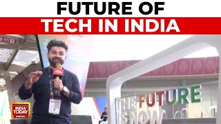 India Mobile Congress 2024 5G Robots AI amp More  Tech Today [upl. by Aitercal]