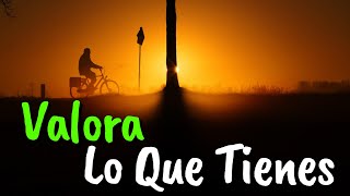 Valora Todo Lo Que Tienes ¦ Gratitud Frases Reflexiones Agradecimiento Reflexión [upl. by Luca]