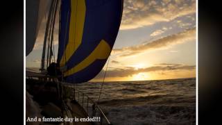 20140602 Sailing from Galapagos to FatuHiva French Polynesia [upl. by Luwana]