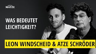 Atze Schröder und Leon Windscheid über Leichtigkeit [upl. by Ednalrym]