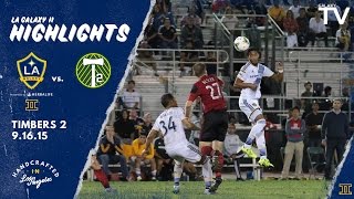 LA Galaxy II vs Portland Timbers 2  HIGHLIGHTS [upl. by Lancelle]