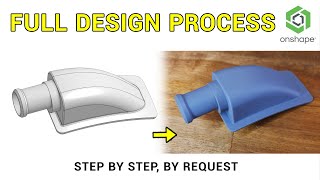 Complex design from start to finish  3D design for 3D printing pt11 [upl. by Black]