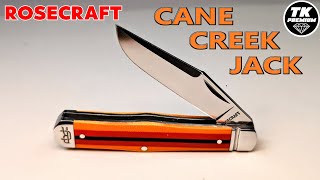 Rosecraft Blades Cane Creek Jack Pocket Knife RCT013 [upl. by Phebe89]