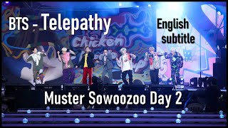 BTS  Telepathy live at 6th Muster Sowoozoo Day 2 2021 ENG SUB Full HD [upl. by Trilby]