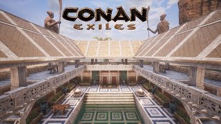 Conan Exiles  Aquilonian Bath House Speed Build [upl. by Gorman810]