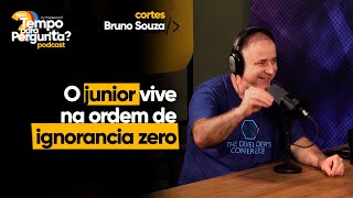 O junior vive na ordem de ignorância zero  Bruno Souza [upl. by Dnama]