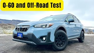 Lifted Subaru Crosstrek  POV Review and 060 [upl. by Tower]