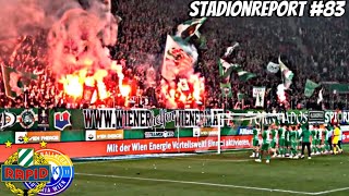 StadionReport 83 – SK RAPID WIEN vs FK AUSTRIA WIEN 30 342 WIENER DERBY 25022024 4K [upl. by Odette]