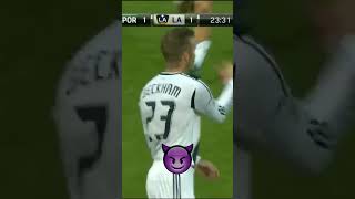 David Beckham best freekick goals 🤩 football footballedits footballshorts soccer [upl. by Euqinue]