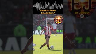 Fabricio Pérez su debut en la Primera División de Estudiantes de La Plata [upl. by Shutz468]