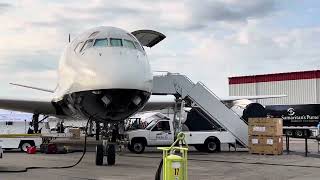 A tour of the Samaritans Purse Douglas DC8 at the Dayton Air Show [upl. by Lebbie]