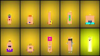 The BEST Retro Numberblocks Band Reimagined 2130 [upl. by Ynotna]