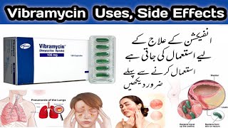 Vibramycin 100mg Capsule uses  Acne  Pimples  Doxycycline Antibiotic uses [upl. by Angelico965]