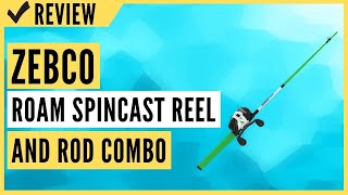 Zebco Roam Spincast Reel And Rod Combo Review [upl. by Willin325]