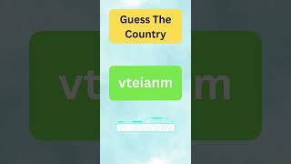 Guess The Country By its Scrambled Name yt puzzlepad facts shorts short viral viralshort [upl. by Bette-Ann]