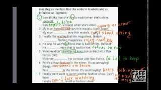 Solutions Intermediate 2013  Unit 1  SB  verb patterns 2 [upl. by Velda]