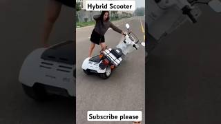 Honda scooter Hybrid electric scooter automobilegoodthing electricbikeolascooter superscooter [upl. by Alimac]