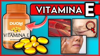 5 RAZONES por las que DEBERIAS tomar VITAMINA E  ¿Para qué SIRVE la VITAMINA E [upl. by Tanaka199]