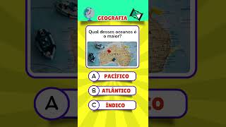 Geografia Quiz 🌎 Quantas você acerta [upl. by Enived360]