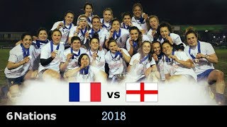 France  Angleterre Rugby Féminin6 Nations 2018 [upl. by Scot]