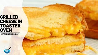 Grilled Cheese In Toaster Oven [upl. by Nbi800]