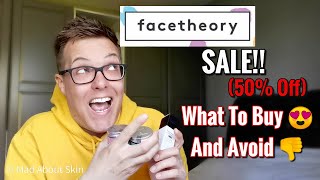 FACE THEORY SALE  What To Buy and How To Get An Additional 25 Off  FaceTheory Review [upl. by Ymmac]